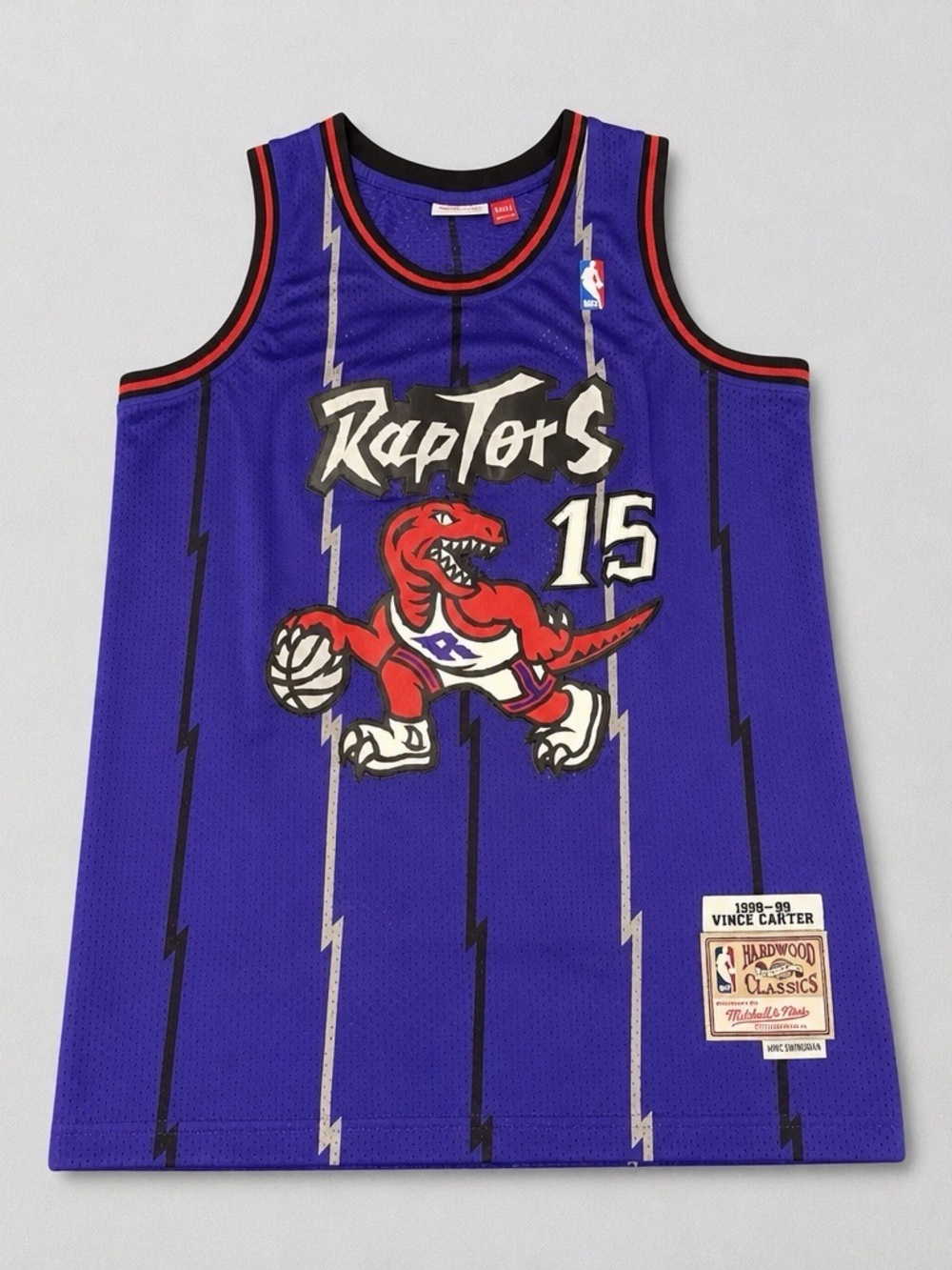 Mitchell & Ness Toronto Raptors Jersey Vince Carter Purple Size Large NEW